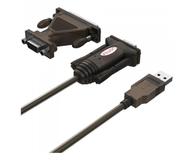 Unitek Adapter USB - RS-232, DB25M - 444916 - zdjęcie 2